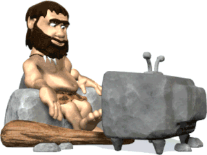 caveman,television